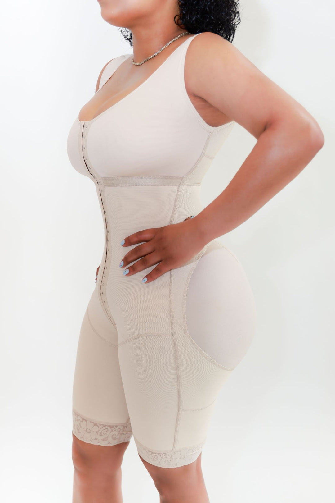 Stage 2 Faja – Mid-Thigh with Zippered Crotch